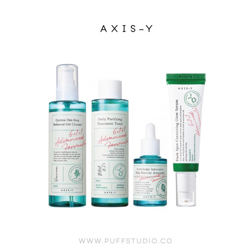 AXIS-Y, The 6+1+1 Skincare Routine Set, PUFFSTUDIO Malaysia – Puff Studio